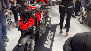 NOVA DUCATI V4 PARANDO EVENTO [upl. by Dadelos]