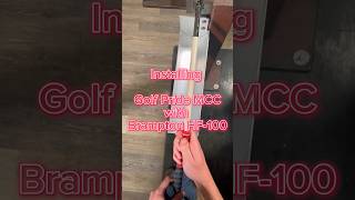 How to install Golf Pride MCC grip with Brampton HF100 Grip Solvent golfgrip diy golfregripping [upl. by Emory214]