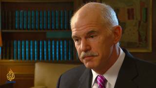 Talk to Al Jazeera  George Papandreou [upl. by Ynwat]