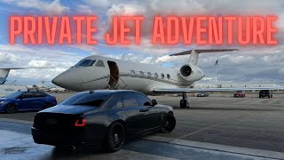 Private Jet Adventure  Gulfstream LA to Texas [upl. by Aneer337]