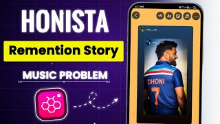 Honista iphone story  Honista story mention song problem 😥 Honista mention story sound problem [upl. by Eirojram921]