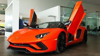 Design amp Build of a BRAND NEW 2019 Lamborghini Aventador S Roadster in Arancio Argos [upl. by Nolram]