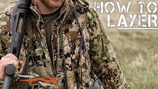 How to Build an 8 Piece Layering System w John Barklow from SITKA [upl. by Hacissej]