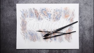 Watercolor Tintoretto or Escoda  Mop brush review Zentagleish [upl. by Dyrraj]