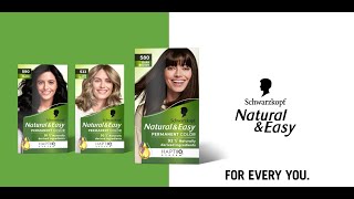 Natural amp Easy  Naturligt farveresultat og ingredienser af naturlig oprindelse [upl. by Juliana]