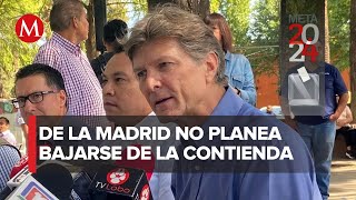 Enrique de la Madrid no declinará para coordinar el Frente Amplio por México [upl. by Hobbs828]