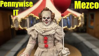 Mezco It Pennywise 112 Collective Clown Action Figure Review amp Comparison [upl. by Francesca989]