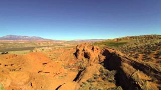 Sand Hollow Championship Course Hole 15 Flyover [upl. by Lorita738]