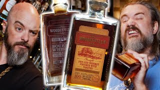 Woodinville Cask Strength Bourbon amp 100 Rye Applewood Stave Finish Double Review [upl. by Erik72]