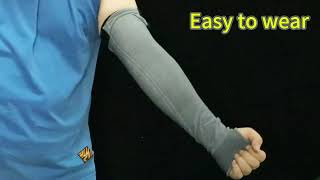 Schwer AIRSKIN Arm Sleeves S902 for Thin Skin and Bruising [upl. by Eiramanin934]