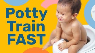 Potty Training In Days Not Weeks 8 Essential Steps to Toilet Train Your Toddler Fast [upl. by Oika]