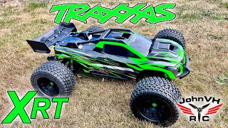 Seans NEW Traxxas XRT 8S Extreme 4WD Race Truck Unboxing and Maiden Run Review Traxxas xrt [upl. by Mhoj]