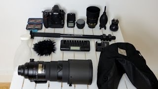 Wildlife photography equipment  What to take for a safari [upl. by Annailuj706]