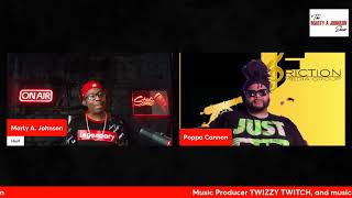 Music ProducerArtist Twizzy Twitch talks working with Cardi B Macy Gray and reviews artist music [upl. by Oecam]