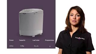 Panasonic SD2500WXC Breadmaker  White  Product Overview  Currys PC World [upl. by Aitel]