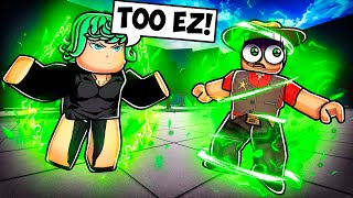 Destroying Kids As Tatsumaki In Ranked in Roblox The Strongest Battlegrounds [upl. by Kenaz457]