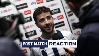 Mikey Johnston discusses first Albion goal [upl. by Eerrahs]