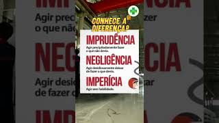 A diferença entre Imprudência Negligência e Imperícia imprudencia negligencia impericia [upl. by Krigsman]