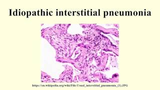 Idiopathic interstitial pneumonia [upl. by Dacy]