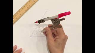 How to trisect an Acute Angle using a compass and a ruler Very close to Ideal Solution [upl. by Sayed]