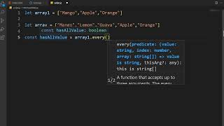 Check if All The Elements of an Array Contains in Another Array in JavaScript [upl. by Allana]