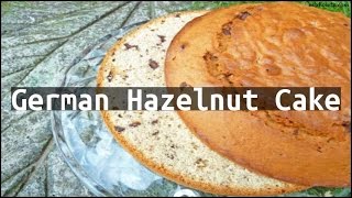 Recipe German Hazelnut Cake [upl. by Lady]