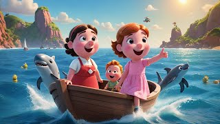 Peppas Boat AdventureampMummy Pig Gets Seasick ⚓️ Peppa Pig Official Full Episodes [upl. by Adnolohs64]