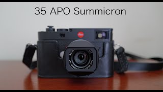 New Leica Lens 35mm APO SummicronM f20 ASPH [upl. by Obrien]