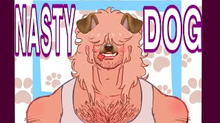 NASTY DOG  animation meme first time using toonsquidpractice OC 13 🌙 [upl. by Sset]