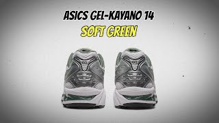 ASICS GELKayano 14 Soft Green [upl. by Ciro327]