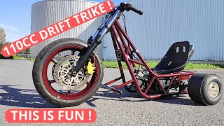 How to build a 110cc drift trike from scratch [upl. by Suzie]