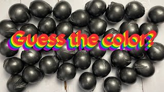 ASMR Clay Cracking  Guess The Color Game No Talking claycracking guessthecolorgame [upl. by Magda]