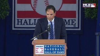 Mike Piazza gives Hall of Fame induction speech [upl. by Anor]