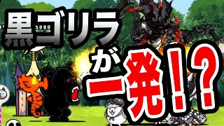 【にゃんこ大戦争】黒ゴリラが一発！？ ＜DNA果樹園／クローン農夫・遺伝子情報直売所＞ [upl. by Elram]