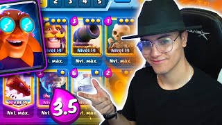 ¡Mazo Ciclado Rápido de Gigantes Electricos en Clash Royale  YoSoyRick [upl. by Alida]