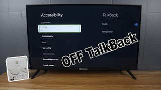 How to Turn OFF TalkBack on Google TV Chromecast [upl. by Charyl]