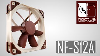 Noctua NFS12A Lüfter Unboxing Deutsch [upl. by Whallon]