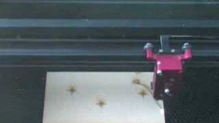 Lasercutter in action [upl. by Noiramed940]