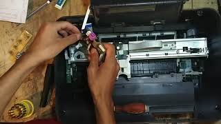 How to open Hp deskjet 1050 Printer [upl. by Anilahs]