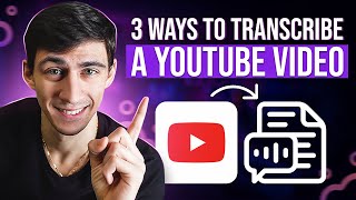 3 Simple Hacks to Get a YouTube Video Transcript [upl. by Enymzaj897]