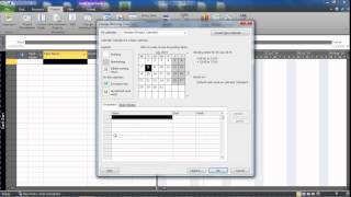 Add Nonworking Days to the Project Calendar  MS Project [upl. by Riada]