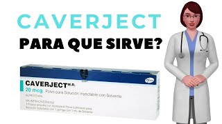 CAVERJECT que es y para que sirve caverject como usar caverject 20 mcg [upl. by Nnairda]