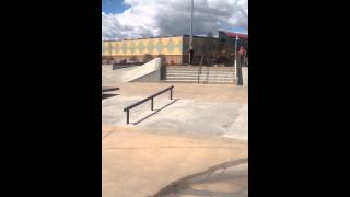 Skateboarding Arvada skatepark denver colorado [upl. by Kremer10]