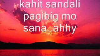 Kahit Sandali by Jennylyn Mercado Lyrics Sheena Mae R [upl. by Thea399]