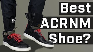 Acronym x Nike Downtown Air Force 1 REVIEW [upl. by Savihc]