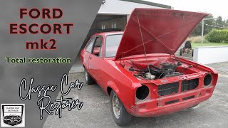 Ford Escort mk2  Total restoration [upl. by Ojyram]