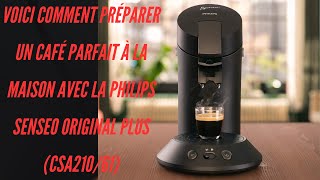 Préparez un café parfait à la maison avec la Philips SENSEO Original Plus [upl. by Sib]