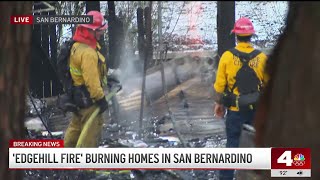 Man whose home was spared by Edgehill Fire expresses relief [upl. by Annalee584]