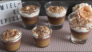 crème chocolat café تحلية بذوق القهوة و الشوكولا [upl. by Bosch113]