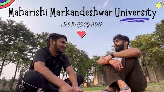 A Typical Day In Maharishi Markandeshwar University Mullana ❤️ [upl. by Trahern]